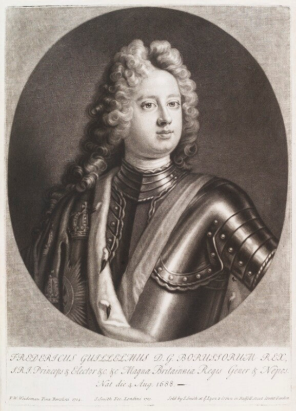 Frederick william i, king of prussia npg d11636