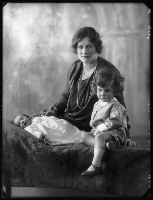 Richard bagnold jones; enid algerine bagnold ('lady jones'); laurian (née jones), comtesse d'harcourt npg x124177