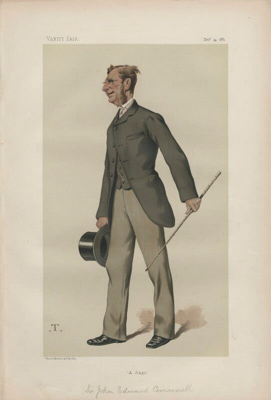 Sir john edmund commerell ('men of the day. no. 250.') npg d44047