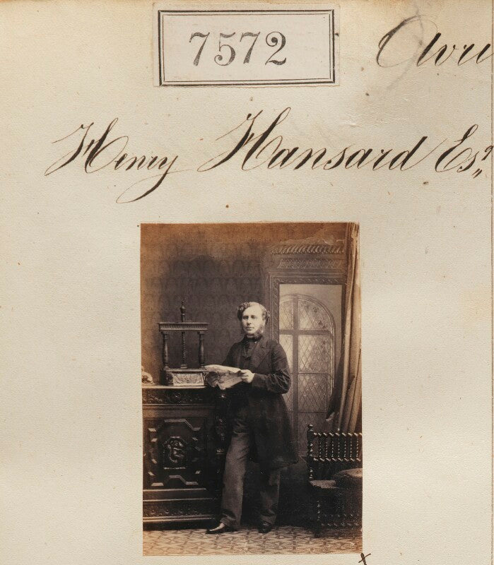Henry hansard npg ax57411