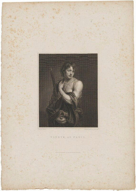 Sir anthony van dyck ('vandyk, as paris') npg d38811
