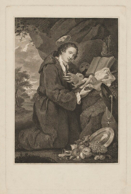 'sir francis dashwood worshipping venus' npg d37234