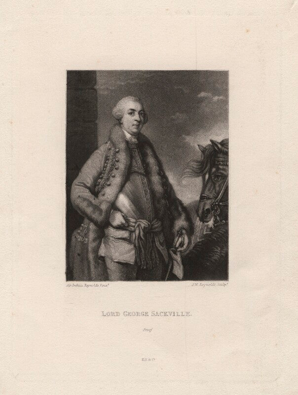 George sackville germain, 1st viscount sackville npg d4129