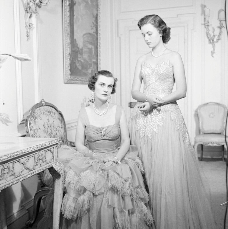 Margaret, duchess of argyll; frances helen manners (née sweeny), duchess of rutland npg x76828