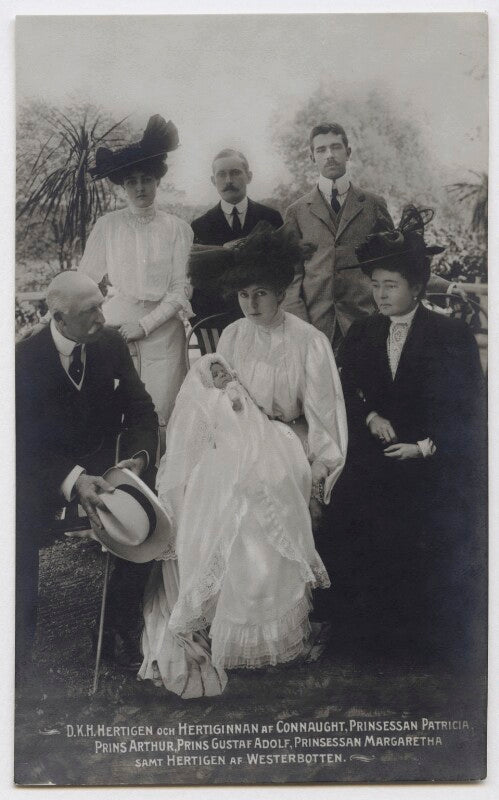 Margaret, crown princess of sweden with her family npg x74453