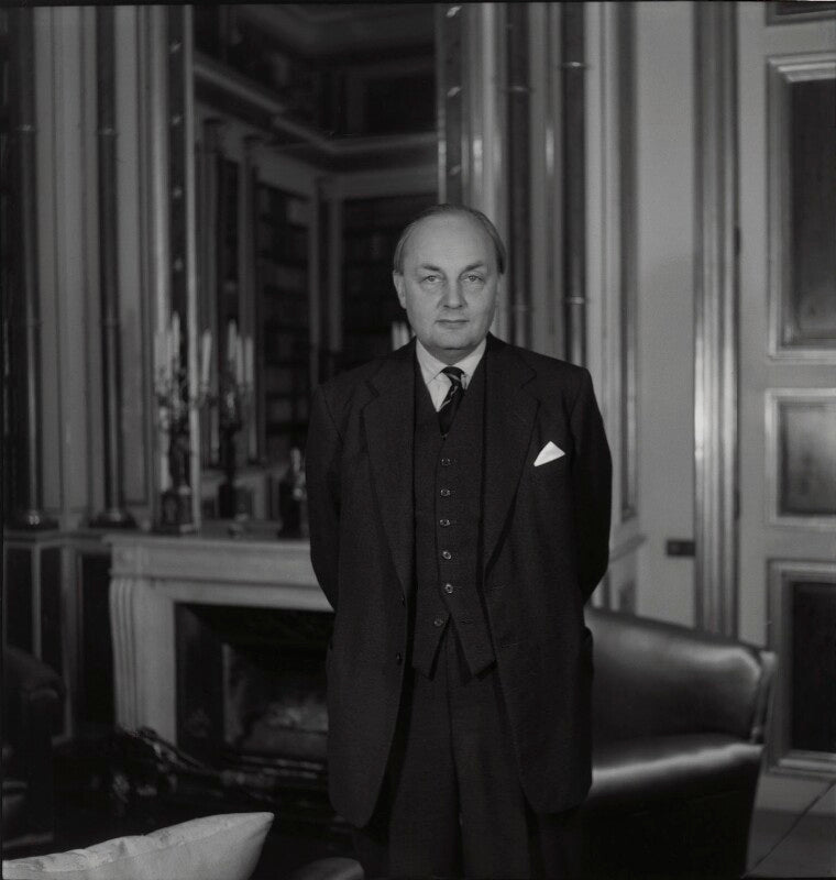 (hubert miles) gladwyn jebb, 1st baron gladwyn npg x87491