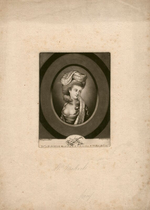 Isabella mattocks (née hallam) npg d3652