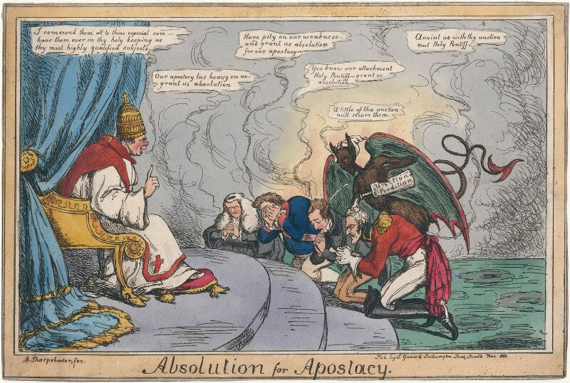 'absolution for apostacy' npg d48736