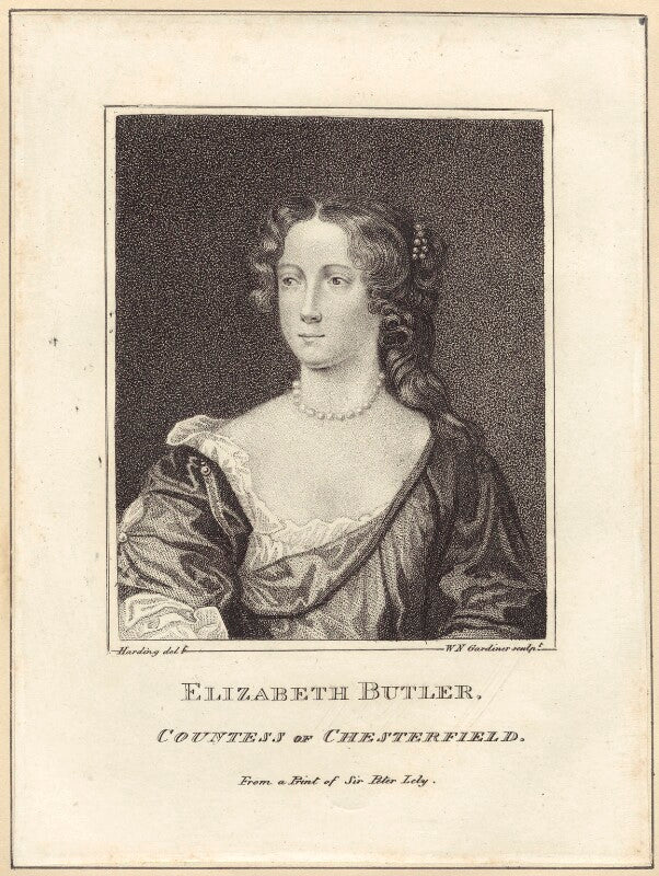 Elizabeth stanhope (née butler), countess of chesterfield npg d30527