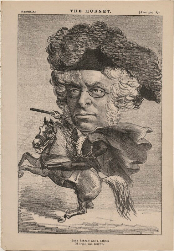 Sir john bennett ('john bennet was a citizen of credit and renown') npg d48282