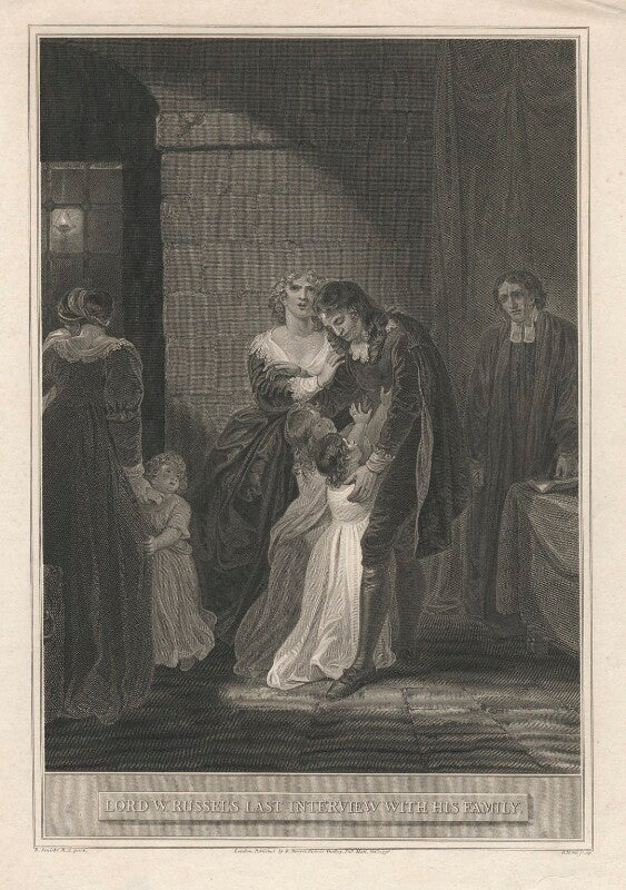 'lord w. russel's last interview with his family' npg d5858