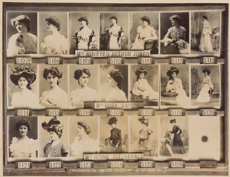 Winifred arthur jones; ruby ray; irene fitzgerald npg ax136830