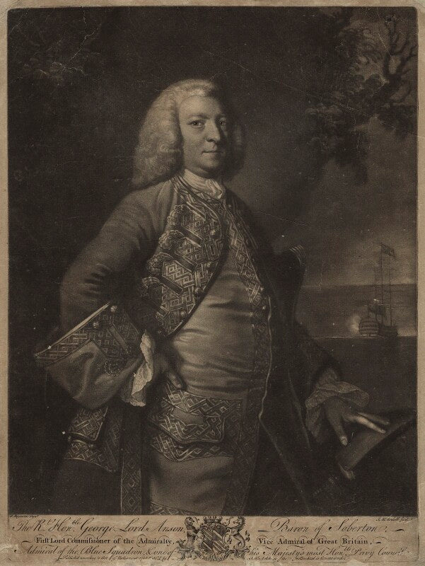 George anson, 1st baron anson npg d357