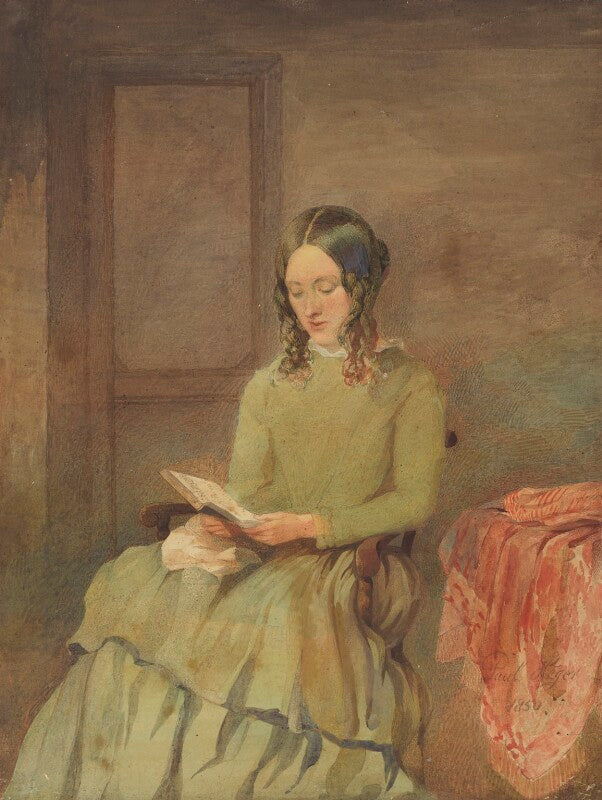 Unknown woman, formerly known as charlotte brontë npg 1444