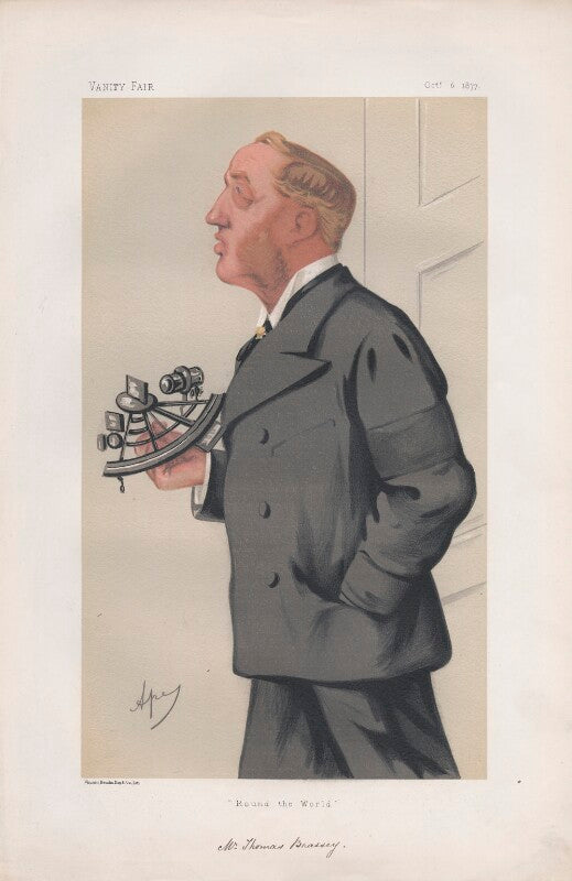 Thomas brassey, 1st earl brassey ('statesmen. no. 270.') npg d43817