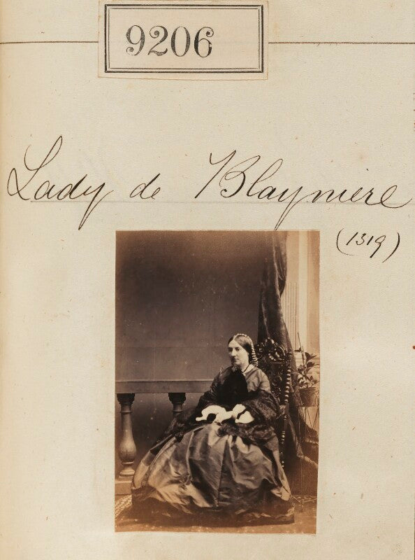 Eleanor amelia (née jolliffe), lady de blaquiere npg ax59028