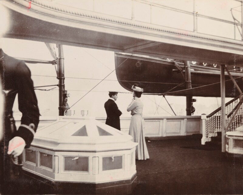 Sir arthur reginald bankart; princess victoria of wales npg ax137103