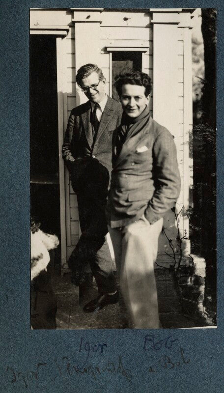 Igor vinogradoff; bob gathorne hardy npg ax142500