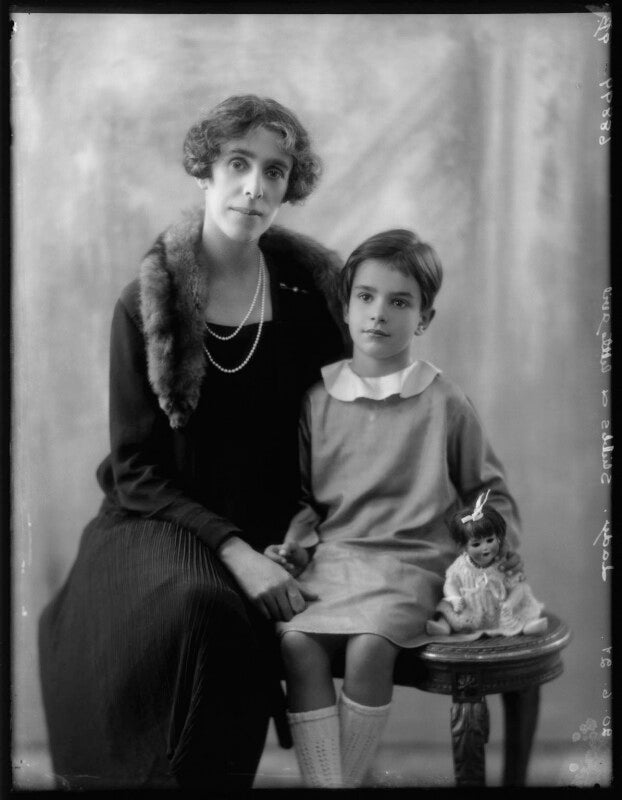 Marjory (née womack), lady stubbs; (dorothy) barbara stubbs npg x124350