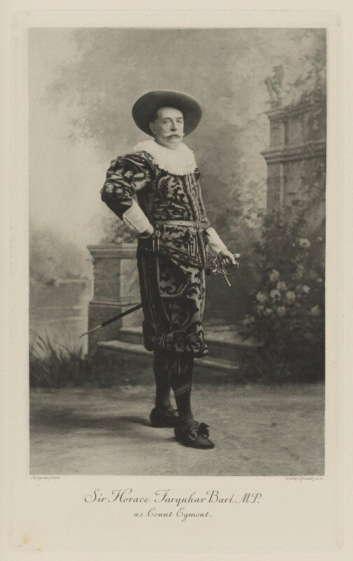 Horace brand farquhar, 1st earl farquhar as count egmont npg ax41041