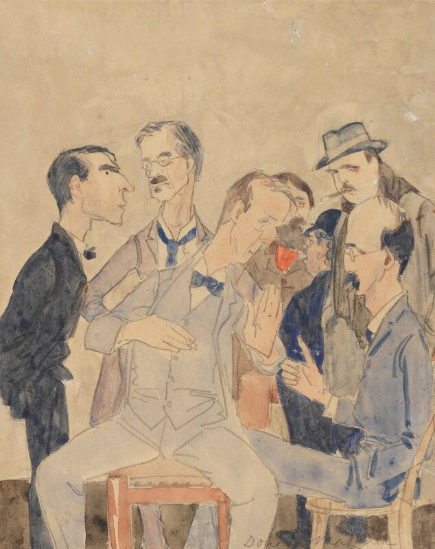 Some members of the new english art club npg 2663