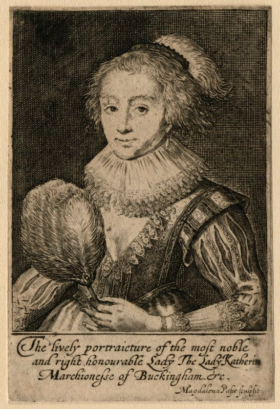 Katherine villiers (née manners, later macdonnell), duchess of buckingham npg d16672