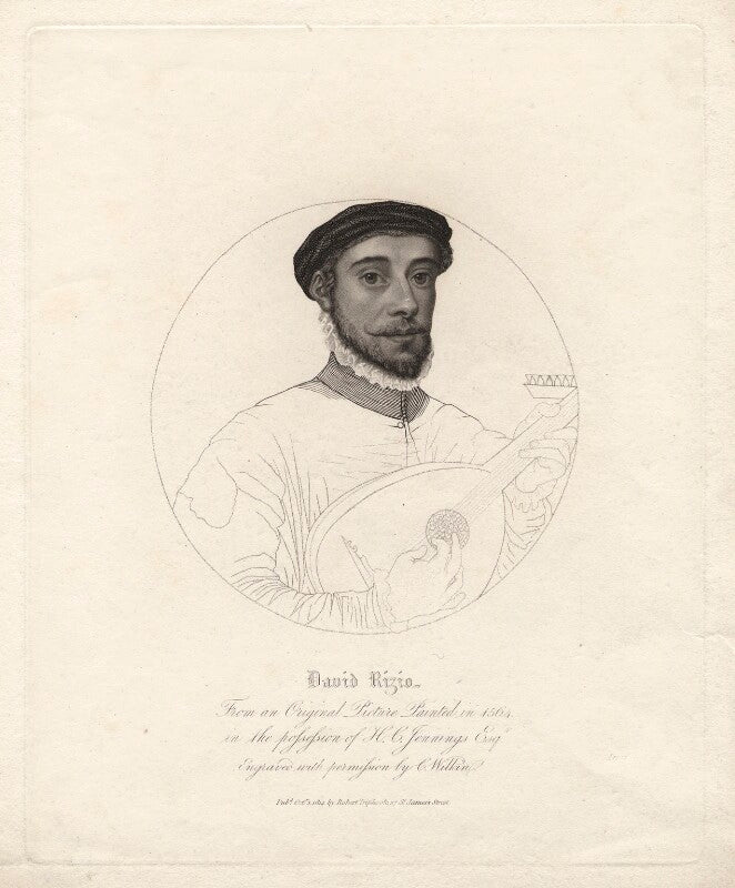David riccio (rizzio) npg d21382