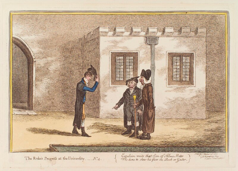 'the rake's progress at the university, no 4' npg d12877