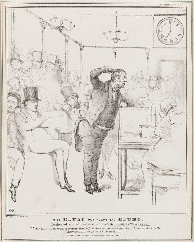 The house wot keeps bad hours npg d41077