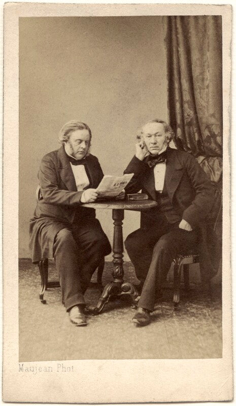 John bright; richard cobden npg x134612