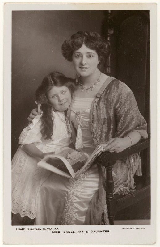'isabel jay & daughter' (isabel jay; hon. cecilia claribel anderson (née cavendish)) npg x201161
