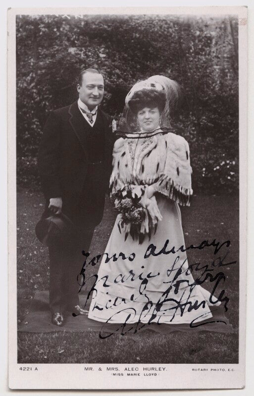 Alexander ('alec') hurley; marie lloyd npg ax45915