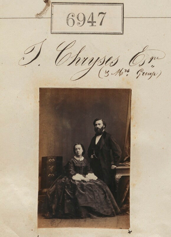 Mr t. chryses and mrs chryses npg ax56866