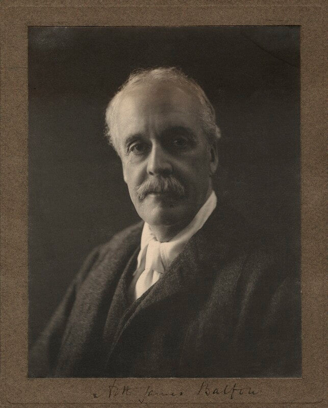 Arthur james balfour, 1st earl of balfour npg x187