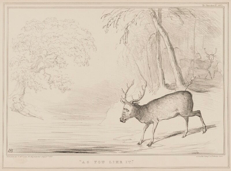 As you like it (john russell, 1st earl russell; john arthur roebuck) npg d41429