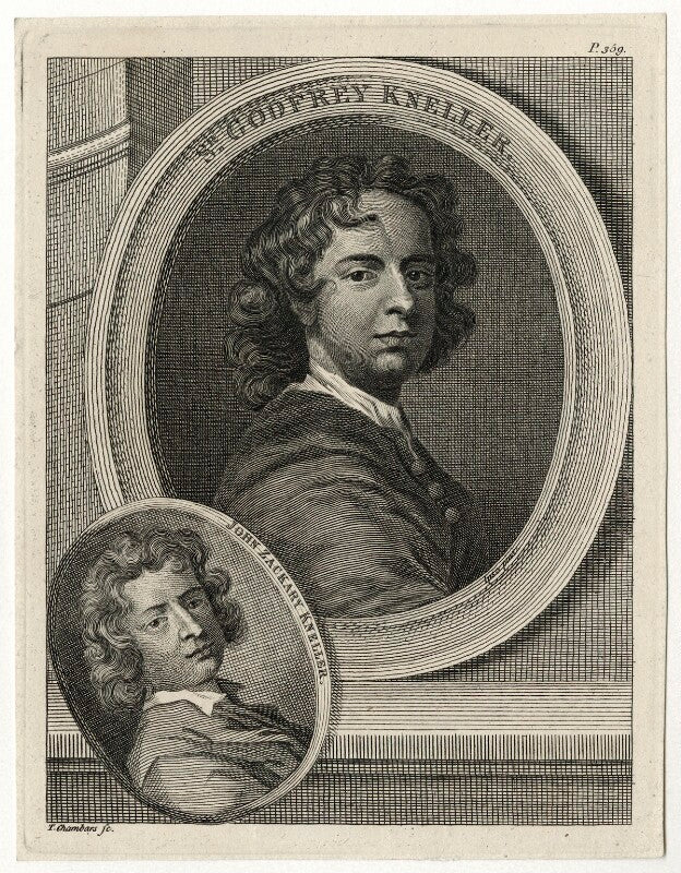 Sir godfrey kneller, bt and john zacharias kneller npg d30411