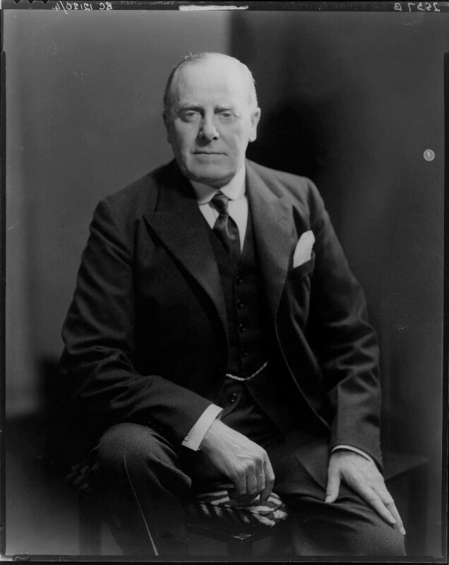 Sir edgar theophilus britten npg x10473