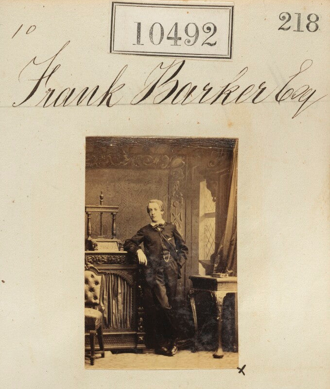 Frank barker npg ax60206
