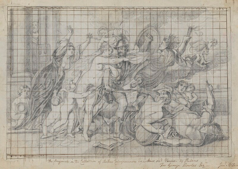 'the horrors of war' (called mars and venus) npg d17431