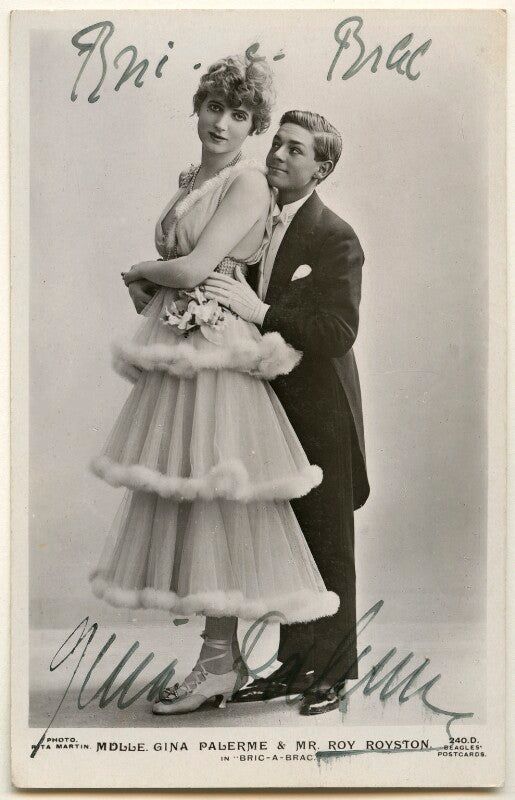 Gina palerme and roy royston in 'bric a brac' npg ax160377