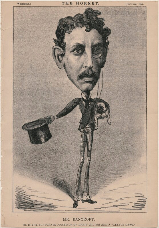 Sir squire bancroft (né butterfield) ('mr. bancroft') npg d48239