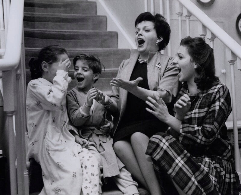 Judy garland; liza minnelli; lorna luft and joey luft npg x136600
