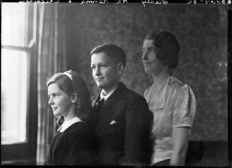 Maureen sophia mckenna; wilfrid patrick john mckenna; lady pleasance elizabeth mckenna (née rous) npg x155113