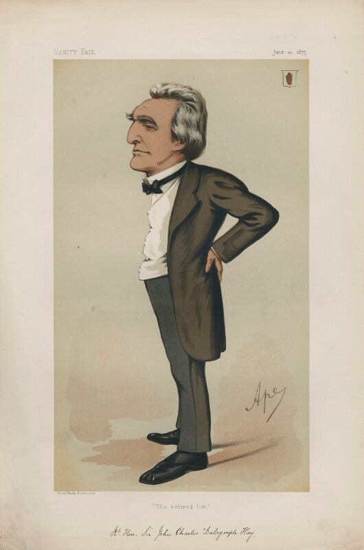 Sir john charles dalrymple hay, 3rd bt ('statesmen. no. 205. "the retired list."') npg d43696
