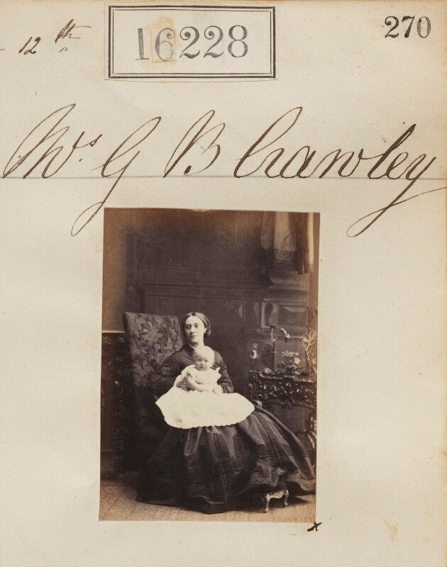 Eliza inez pringle (née hulbert); george abraham crawley npg ax64147