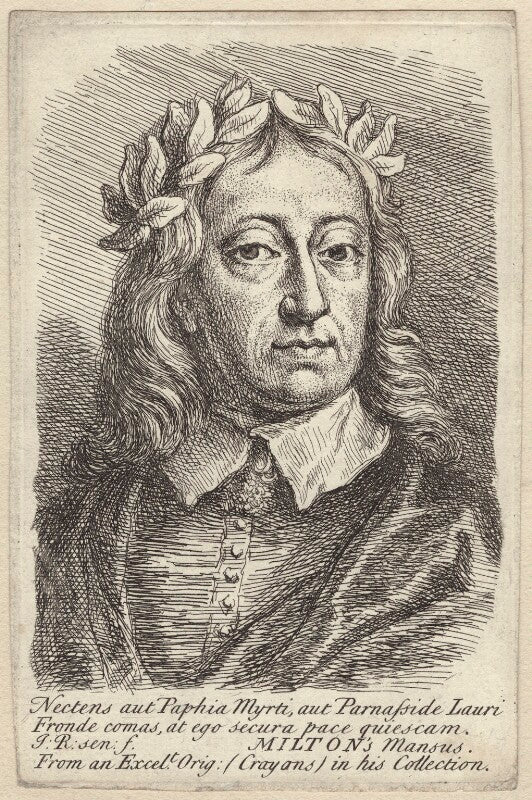 John milton npg d30106