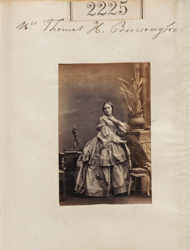 Hon. edith galfrida burroughes (née powys) npg ax51613