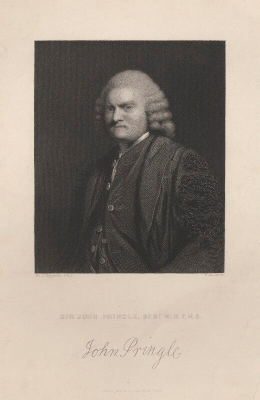 Sir john pringle, bt npg d7822