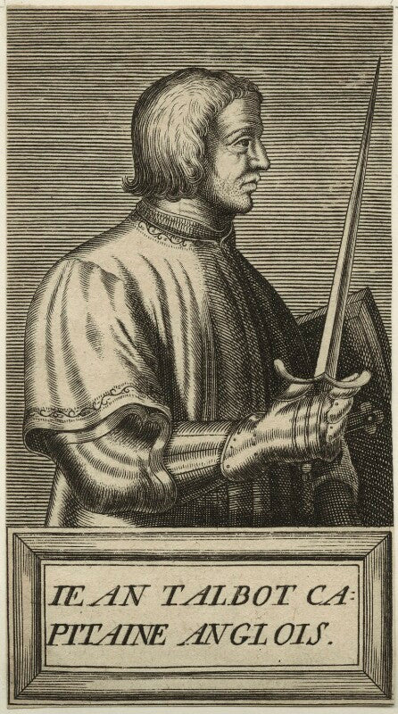 John talbot, first earl of shrewsbury and first earl of waterford npg d23940