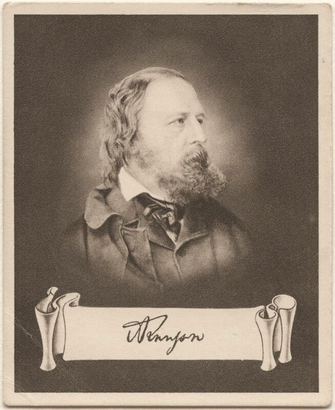 Alfred tennyson, 1st baron tennyson npg d48932